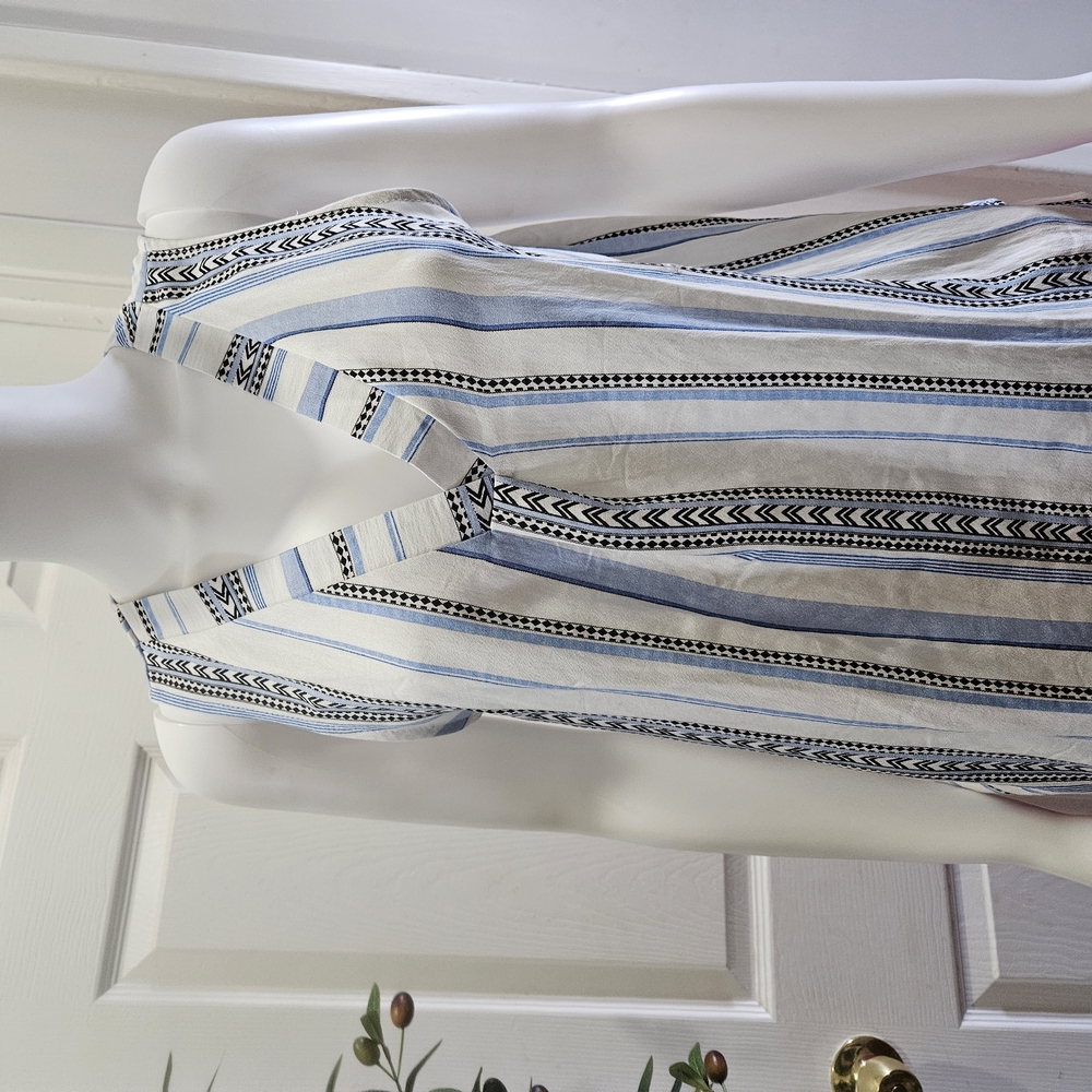Striped Sleeveless Top